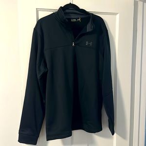 Under Armour XL Black Quarter Zip Sweater
